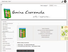 Tablet Screenshot of czeremcha.pl